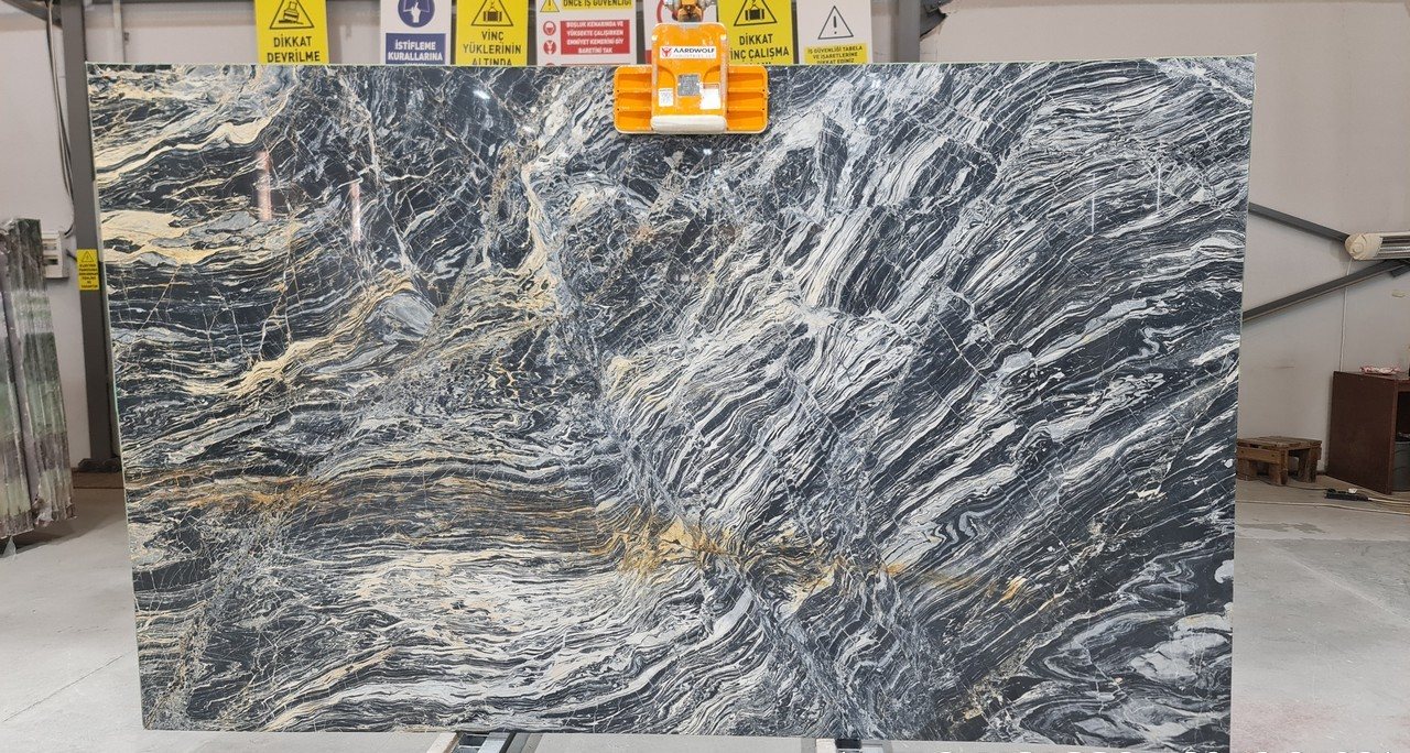 Nero Picasso Marble slab 4