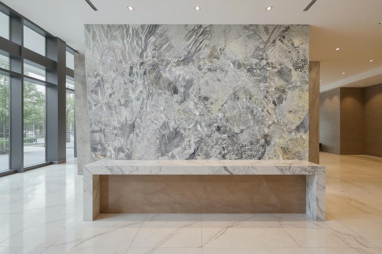 Silver Breccia Marble gallery photo 3