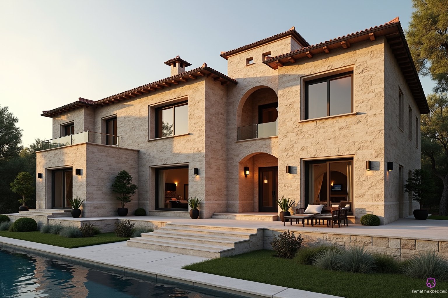 Antique Limra villa facade