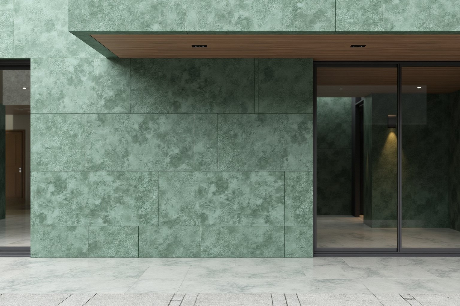 Green Limra decorative wall